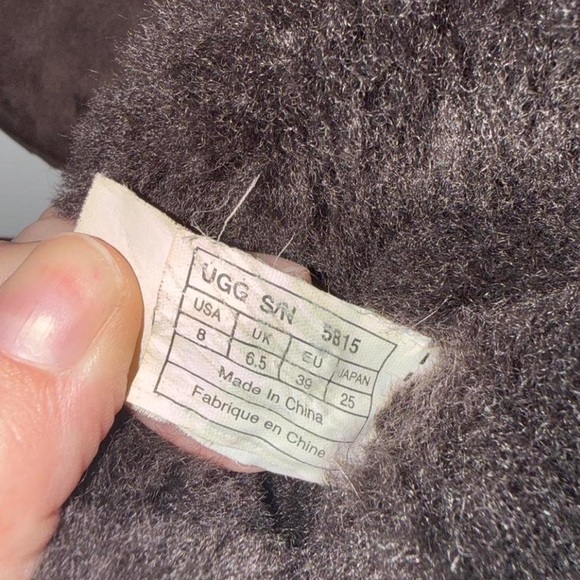 Chocolate Brown Tall Ugg Boots - Picture 8 of 9